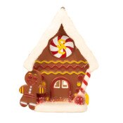 USC Trojans SC Interlock LED Gingerbread House Ornament